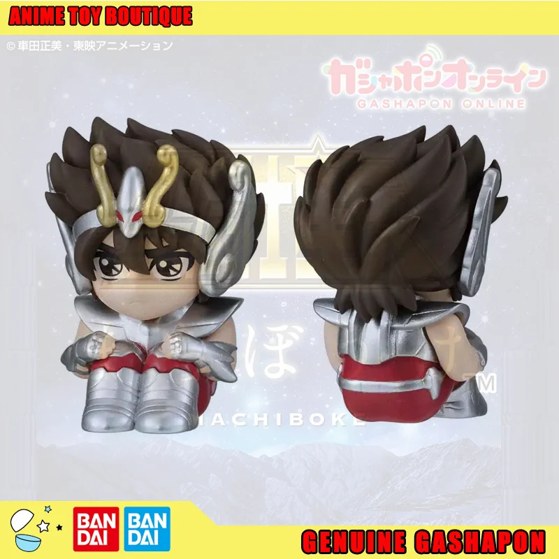 Bandai Seiya Dragon Hyoga Shun Ikki Saint Seiya Waiting for Styling Decorations Action Figure Model Gashapon Ball Collection
