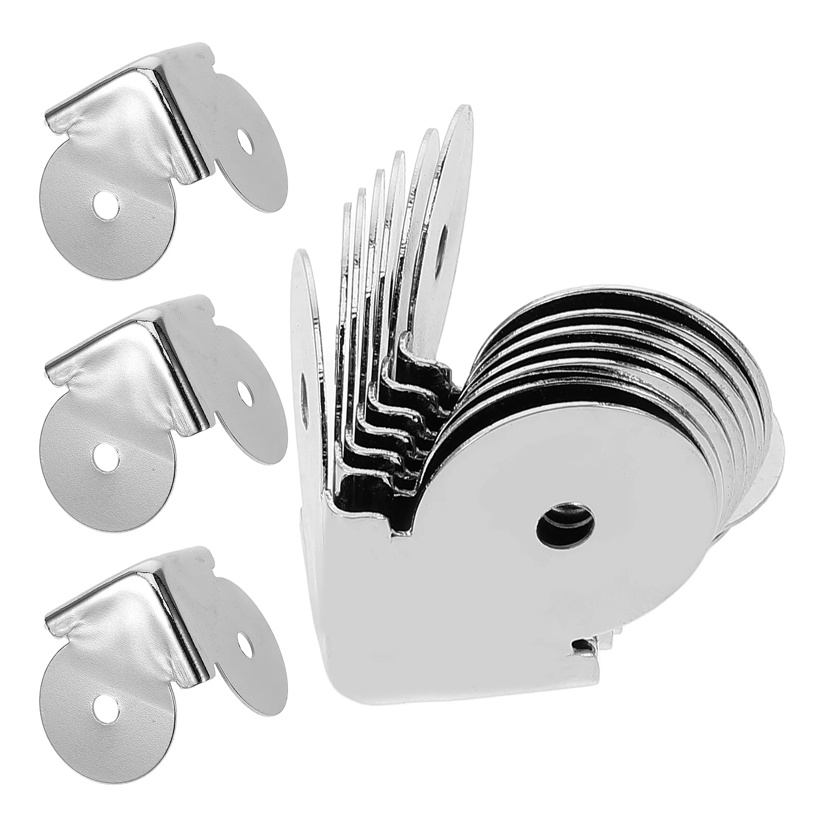 

10pcs Protector Iron Guard Protective Cover Furniture Bumpers Speakers Wood Boxes Box Guard Cabinets Hardware