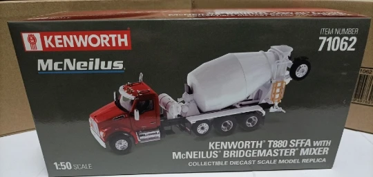 DM 1 50 Caminhão betoneira Kenworth modelo Kenworth T880 SFFA Mixer