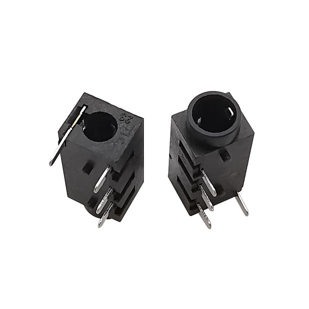 10/20Pcs PJ-320A Black 3.5 mm Headphone Jack Socket Audio Female Connector 4 Pin DIP Audio Interface PJ320A