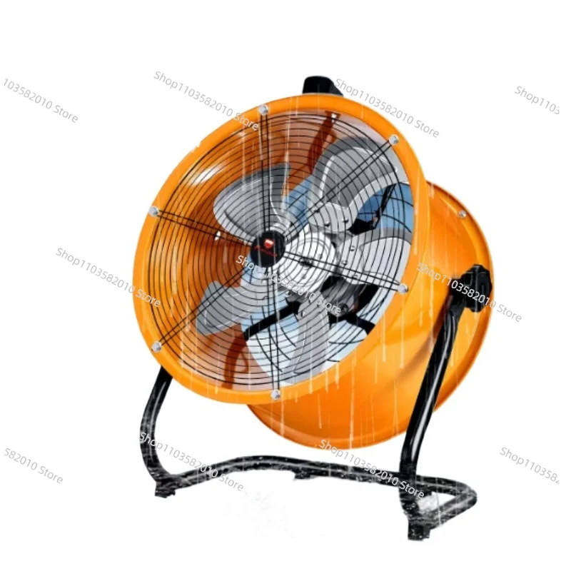

Heavy Duty Industrial Floor Fan, High Velocity Axial Blower for Factory, Warehouse & Construction
