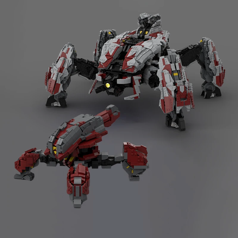 

MOC Building Blocks DIY Assembled Bricks Wars Banished Locust Robot Model Collection Creative Educational Display Toys Gifts