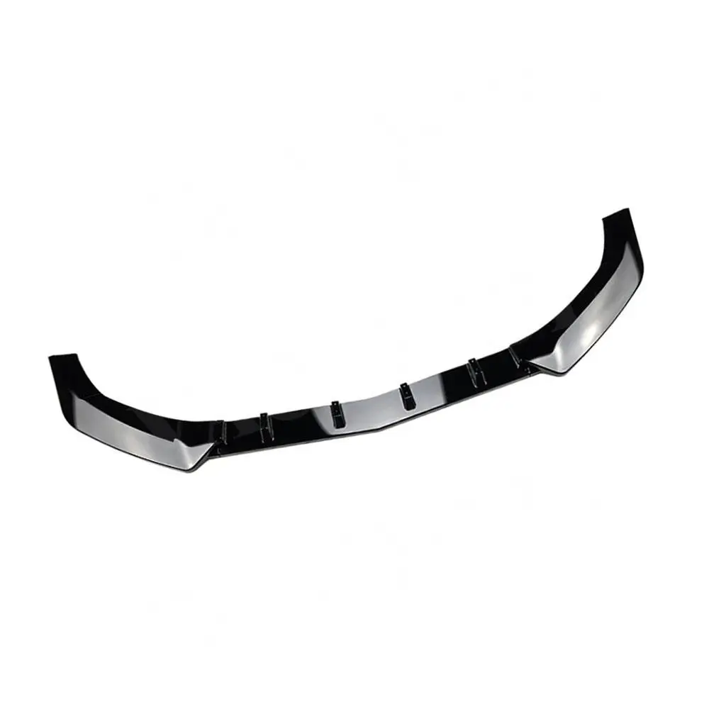 VACOMUL Carbon Car Front Bumper Spoiler Lip for Mercedes Benz W212 E250 E350 E400 E550 Sport 2013-2015 Gloss Black view 6