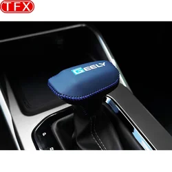 For Geely All-new Emgrand II 2023 2024 Car Styling Armrest Anti-dirty Pad Cover Gear Shift Collars Handbrake Cover Accessories