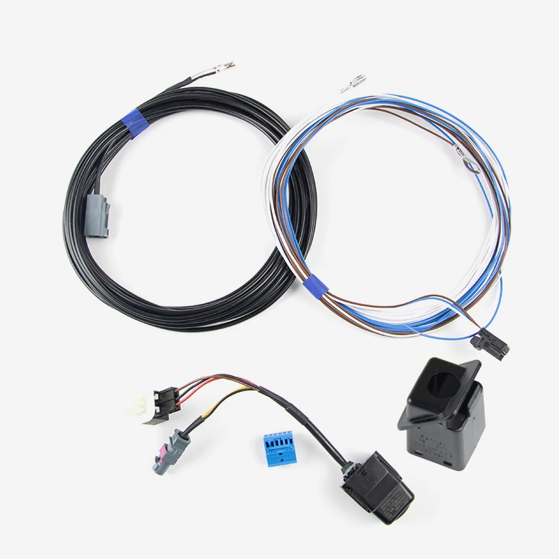 Rear View Camera For VW Golf6/7 Jetta Bora Tiguan L Touran Skoda Seat For MIB 2 187A 187B Trunk Handle Camera Harness Cable