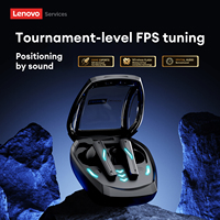 New Lenovo GT100 TWS Bluetooth 6.0 Gaming Headphones Low Latency Long Battery Life In Ear Wireless Earbuds HD Calls Earphones