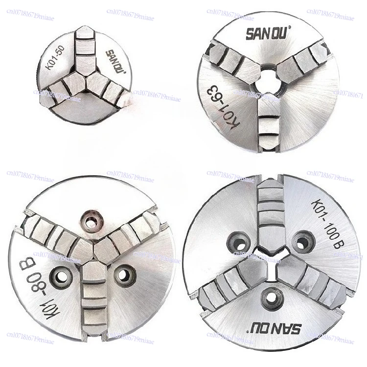 

Three-jaw Small Chuck 50 | 63 | 80 Four-jaw Bead Machine Connecting Rod Motor Shaft