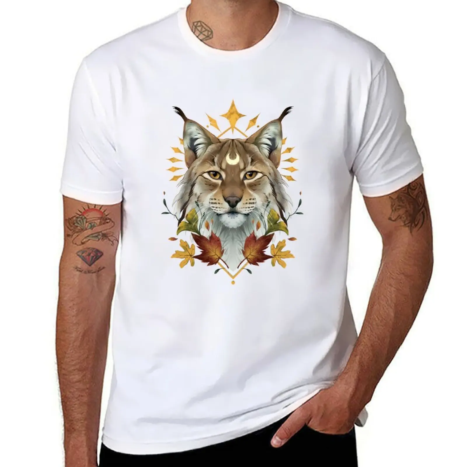

t shirt custom Lynx man T-Shirt print t for men g shirts