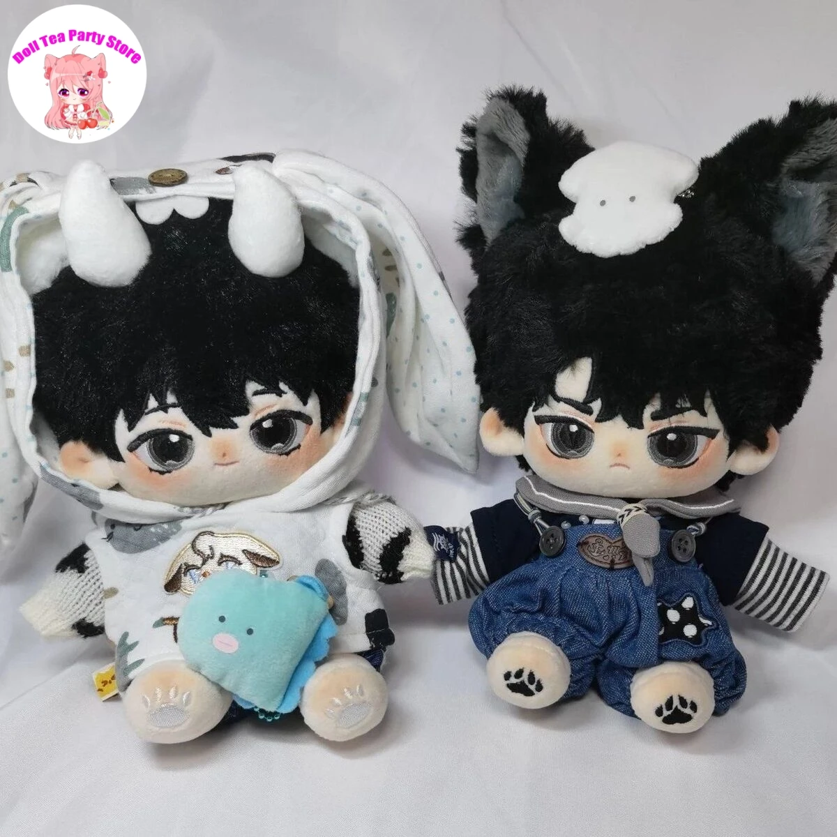 Omniscient Reader's Viewpoint Jin Doksi Attributes 20cm Plush Doll Body Anime Cosplay Dress Up Clothes Figures Plushies Gift