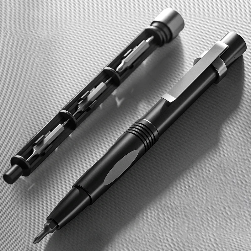 13 in 1 Precision Screwdriver Pen Set Portable Hidden Storage Multi-Function Repair Tool for Phone Computer Glasses Furniture