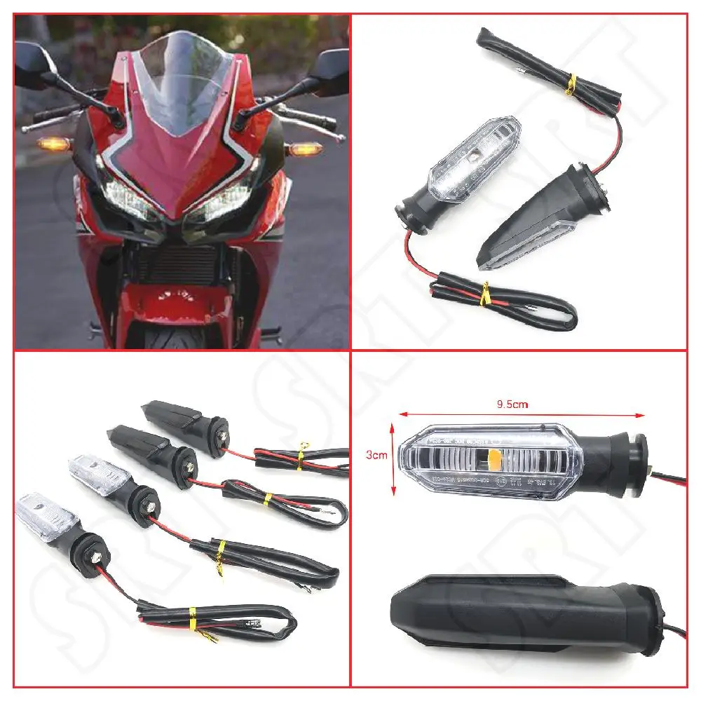 

Передние СВЕТОДИОДНЫЕ индикаторы поворота для мотоциклов Honda CBR250RR ABS CBR150R CBR400R CBR500R 2019-2023