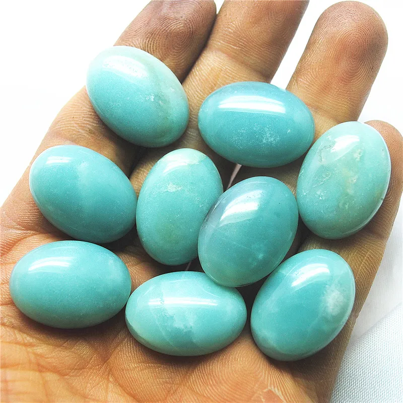10pcs-natural-amazonite-stone-cabochons-oval-shape-18x25mm-no-hole-loose-beads-nature-semi-precious-stone
