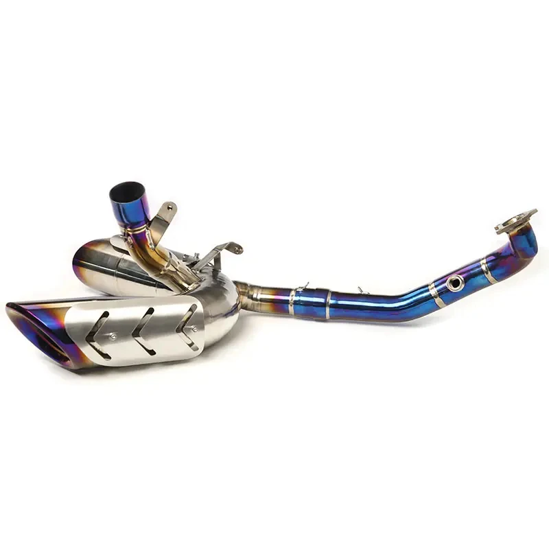 

For XDiavel 2023 Motorcycle Exhaust System Stainless Steel 304 Exhaust Pipe Non-Destructive Install