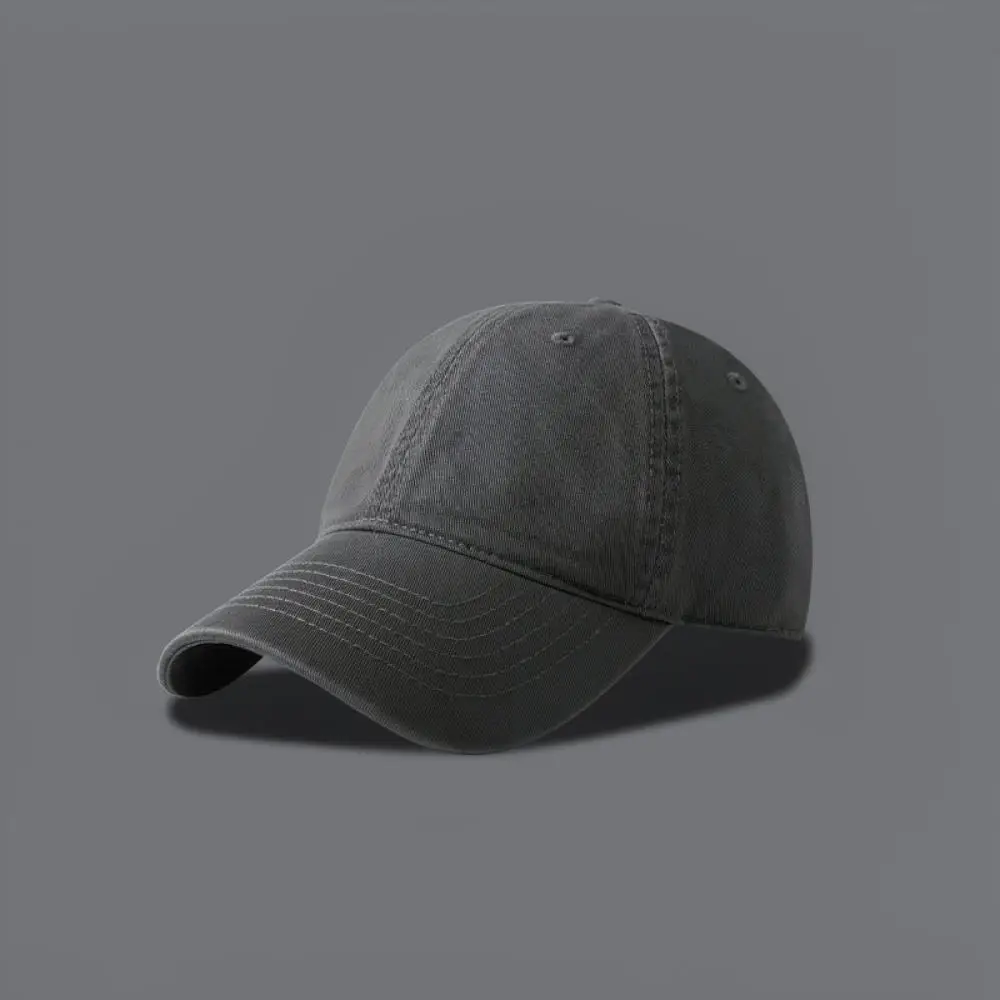 Casual Sport Baseball Cap Unisex Cotton Soft Crown Adjustable Sunshade Curved Brim Minimalist Fashion Street Style Headwear view 6