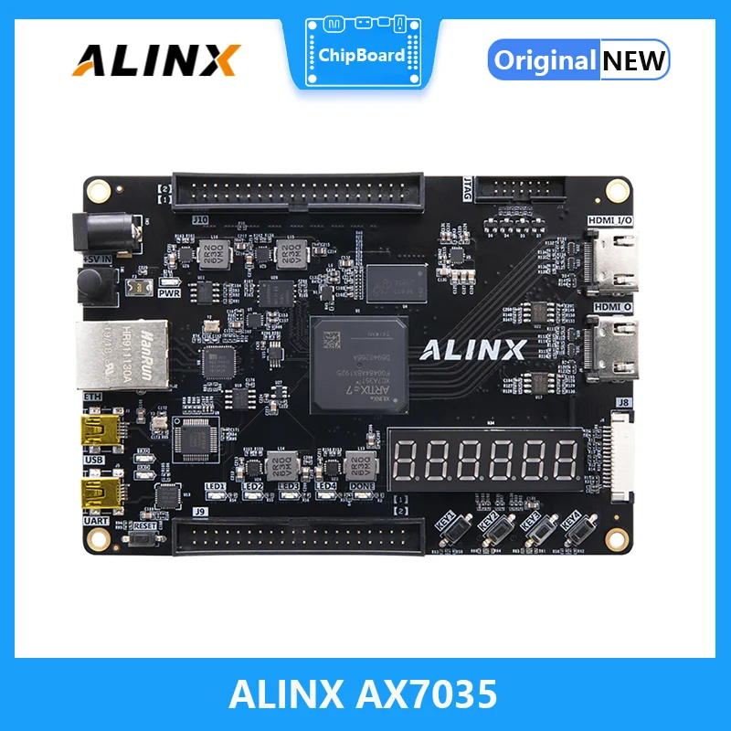 

ALINX AX7035: XILINX Artix-7 XC7A35T FPGA Board A7 SoMs Evaluation Kits