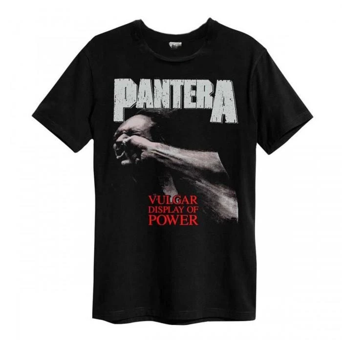 

Amplified унисекс для взрослых Vulgar Display Of Power Pantera футболка с графическим рисунком хлопковые винтажные футболки с круглым вырезом для мужчин и женщин с коротким рукавом