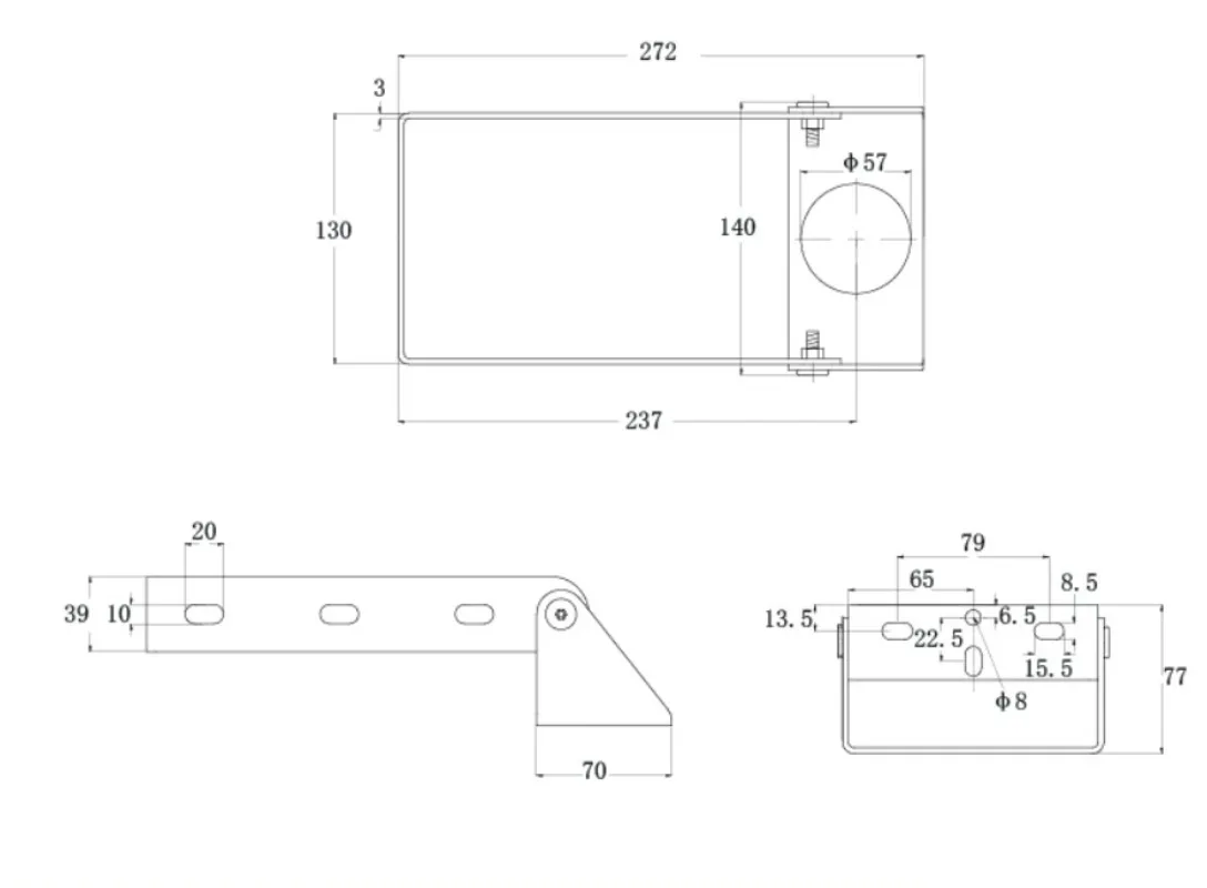 suitable-for-zj06-radar-level-gauge-installation-bracket-made-of-304-stainless-steel-and-accessories