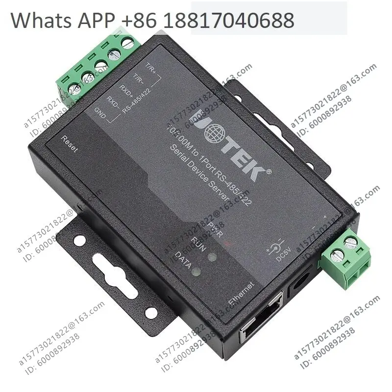 Industrial Serial Server TCP/IP Ethernet to RS485/422 Network Converter UT-6011M
