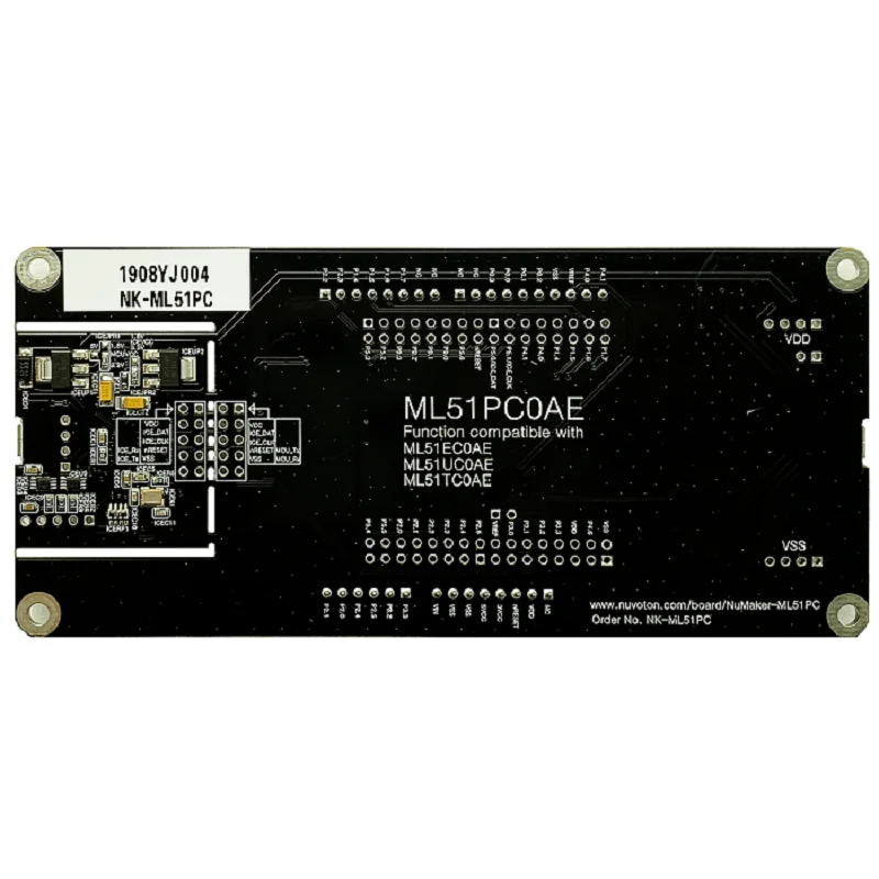 Placa de desarrollo NuMaker-ML51PC