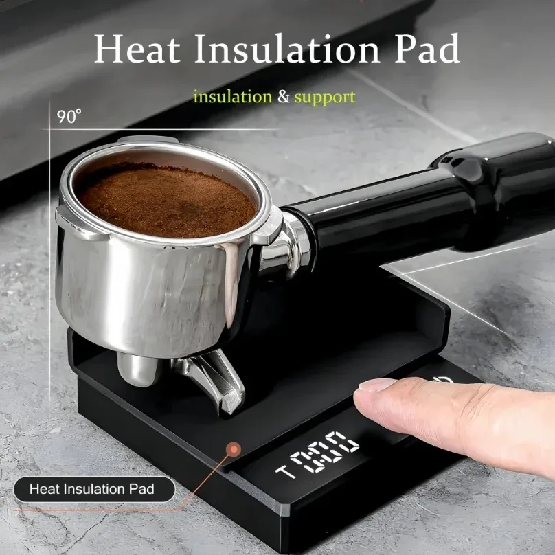 Mini Electronic Coffee Scale Smart Powder Water Ratio USB Silicone Pad High Quality Precision Professional Kitchen Coffee Tools view 3
