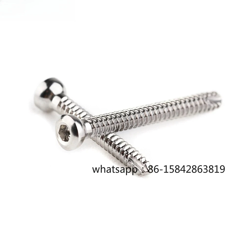 2.7mm SS Cortical Screws, Mascotas Veterinary Orthopedics Implants, Surgical Instruments for Dogs, Pet Products, Dog Accessories