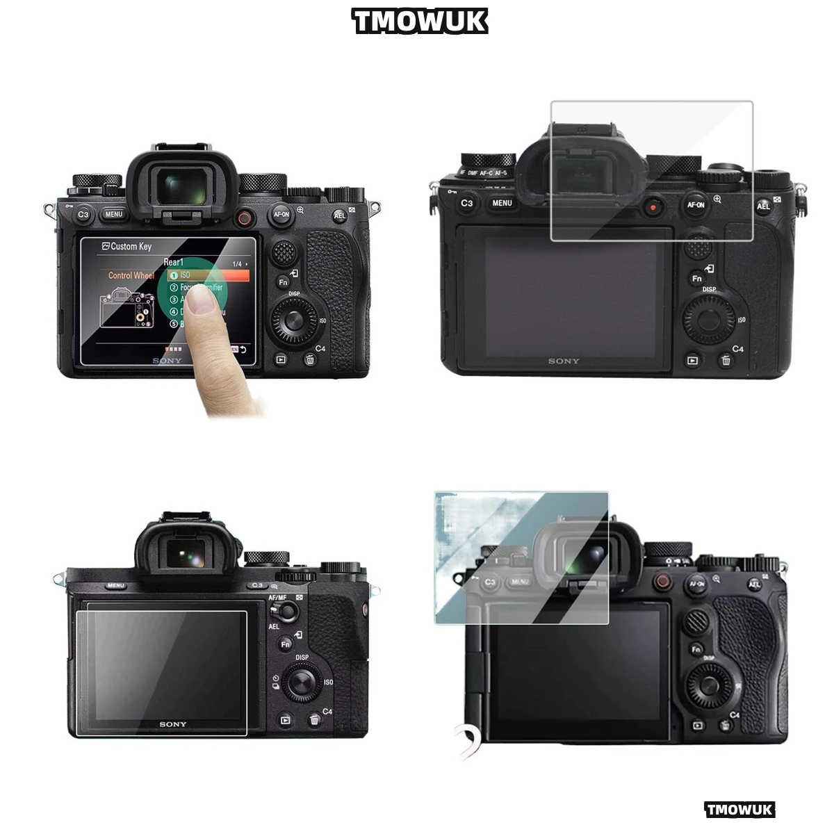 

9H Hardness Tempered Glass Film For Sony FX3 FX30 ZV1 ZV1 - E10 A9 A9II Camera Screens