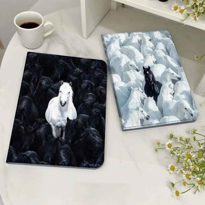 

Cartoon Creative Horse Art Gift For Xiaoxin Lenovo Tab Pad K11 K10 M10 P11 3rd Plus Pro Legion Y700 Y900 Gen4 2 Tablet Case