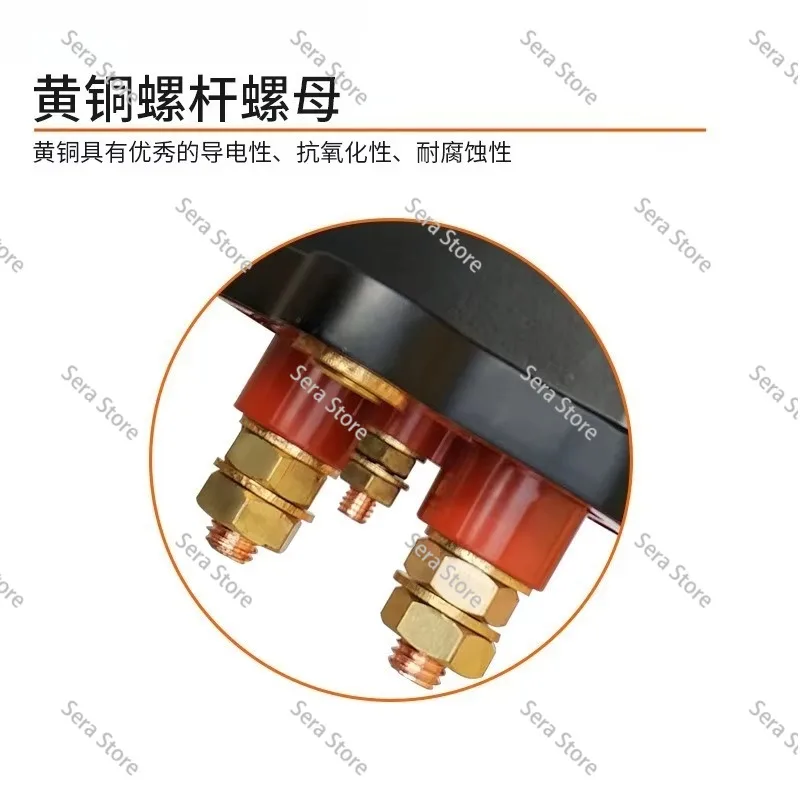 Boat Yacht Battery Disconnect Switch Large Current Cut Off Control Switch For Storage Battery Marine Power Protection