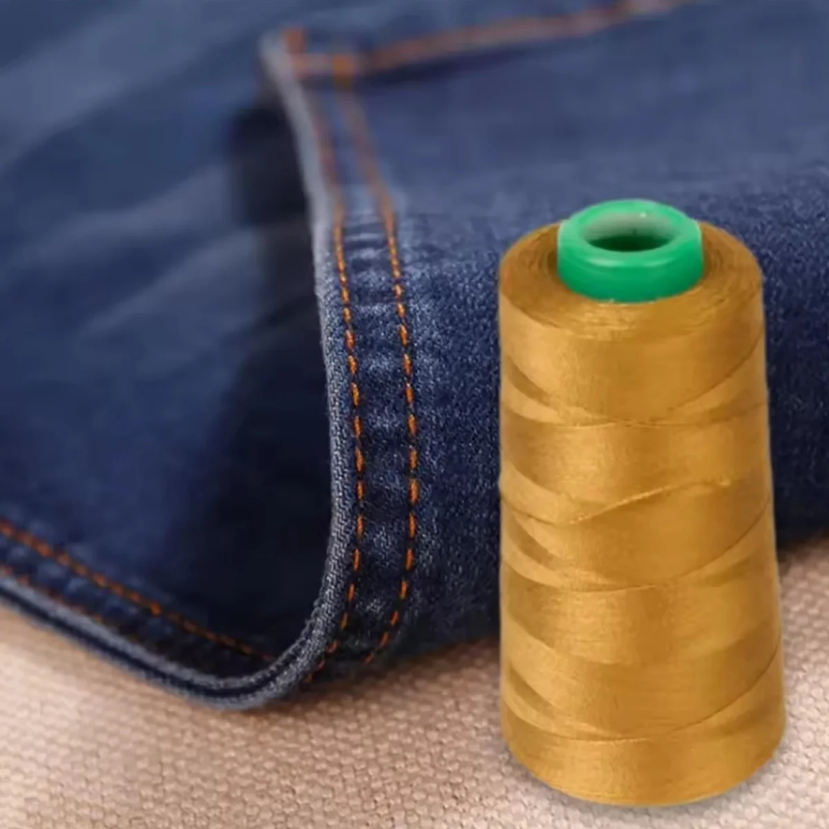 1300 Yards Sewing Strong Polyester Thread 20S/2 Upholstery Canvas Tapestry Pants Shoes Leathercraft Accs