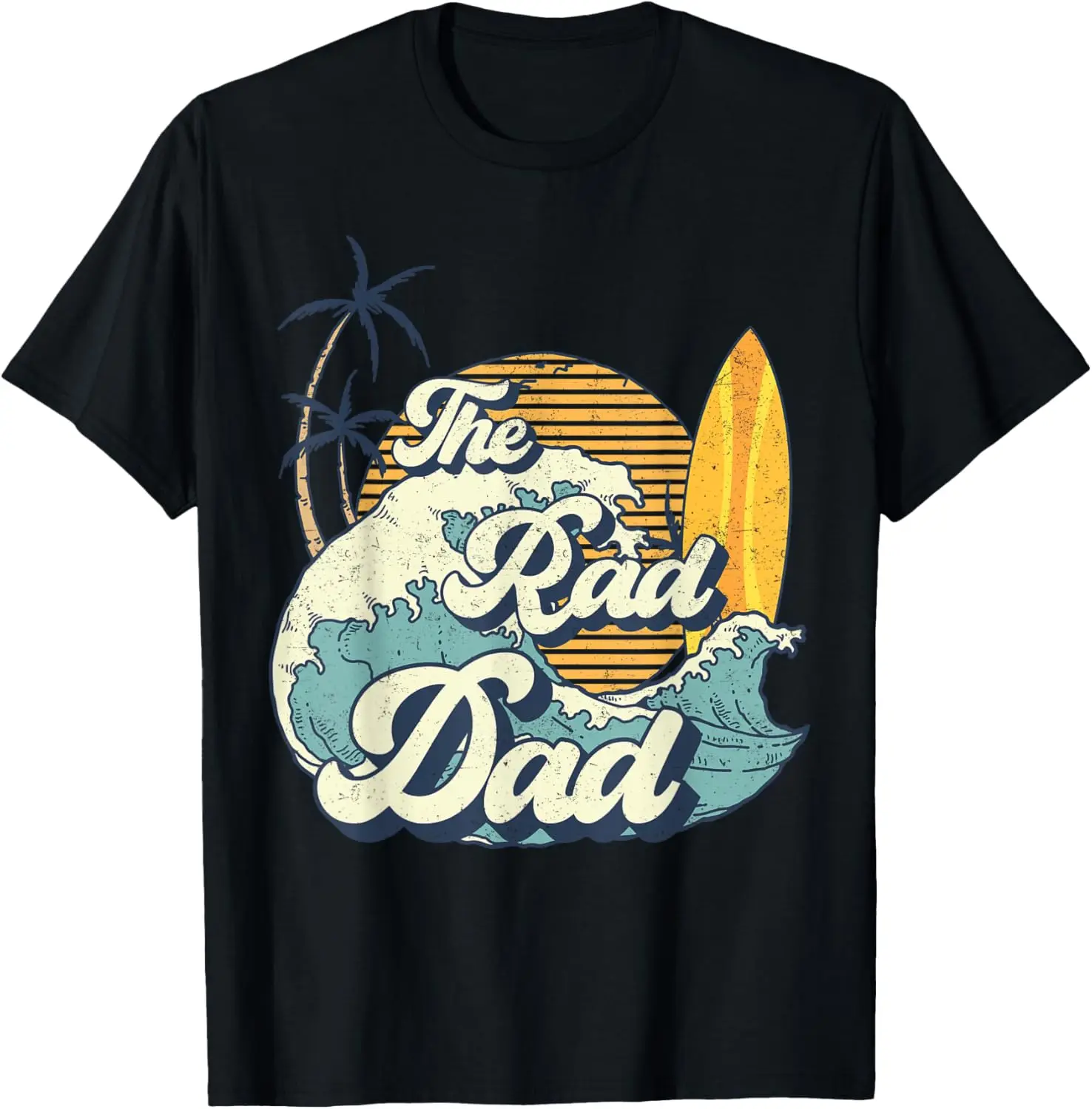 

Футболка на день рождения The Rad Dad Big One Surf для папы и папы