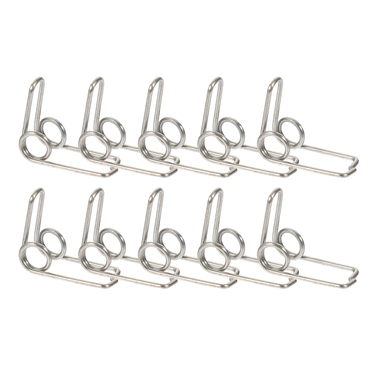 10 Pcs Trumpet Accessories Sprung Draining Springs Horn Type Watergate Key Metal Professional Replacements Supplies