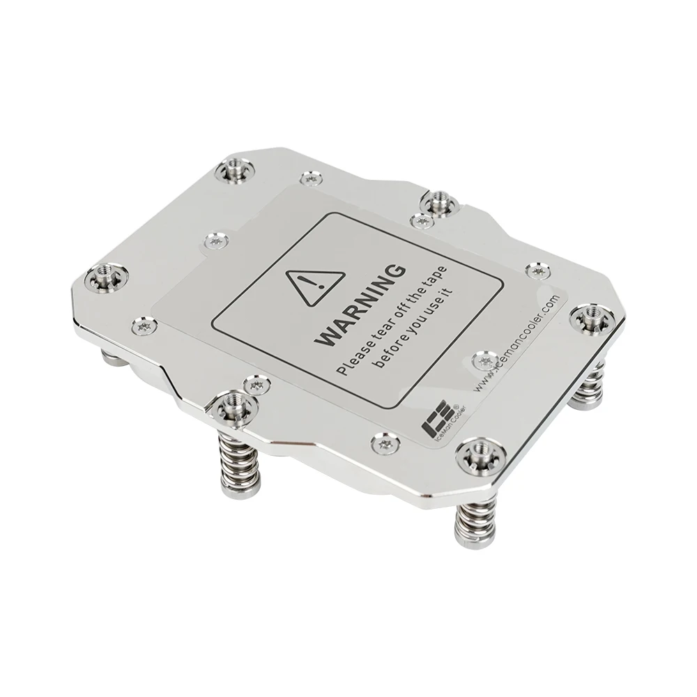 IceManCooler CPU Water Block Compatible For AMD SP5 Platform Processor Cooler,Full Copper,Support EPYC 9004 ,ICE-SP5