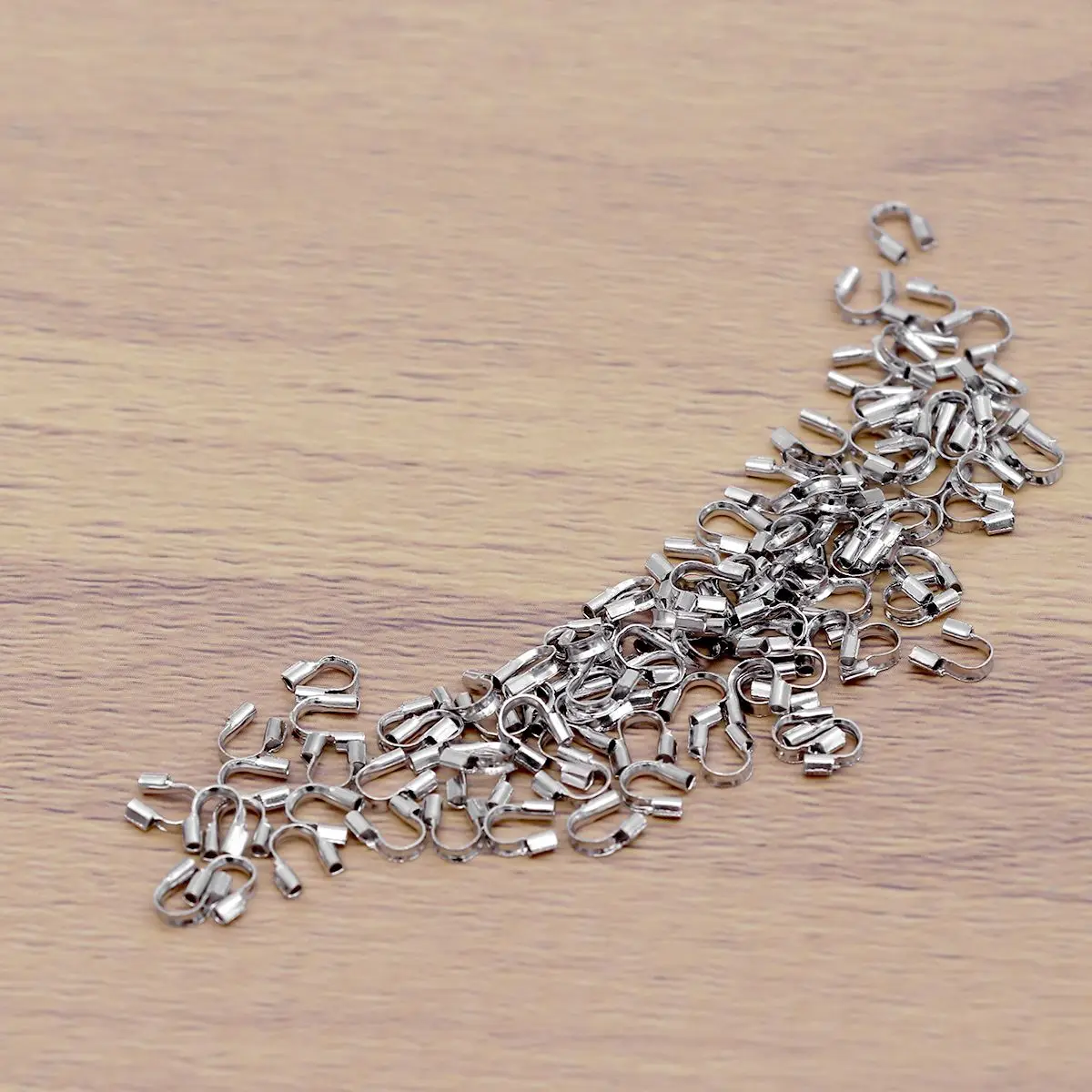 

100 Pcs Set U Protectors For Jewelry Shaped Wire Copper Wire Guards U Shaped Diy Jewelry Making Supplies