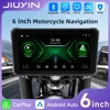 Tragbare 6 Zoll IPX8 Wasserdichte Motorrad GPS Navigation Drahtlose Carplay Android Auto 2K HD Multimedia Recorder Touchscreen 1