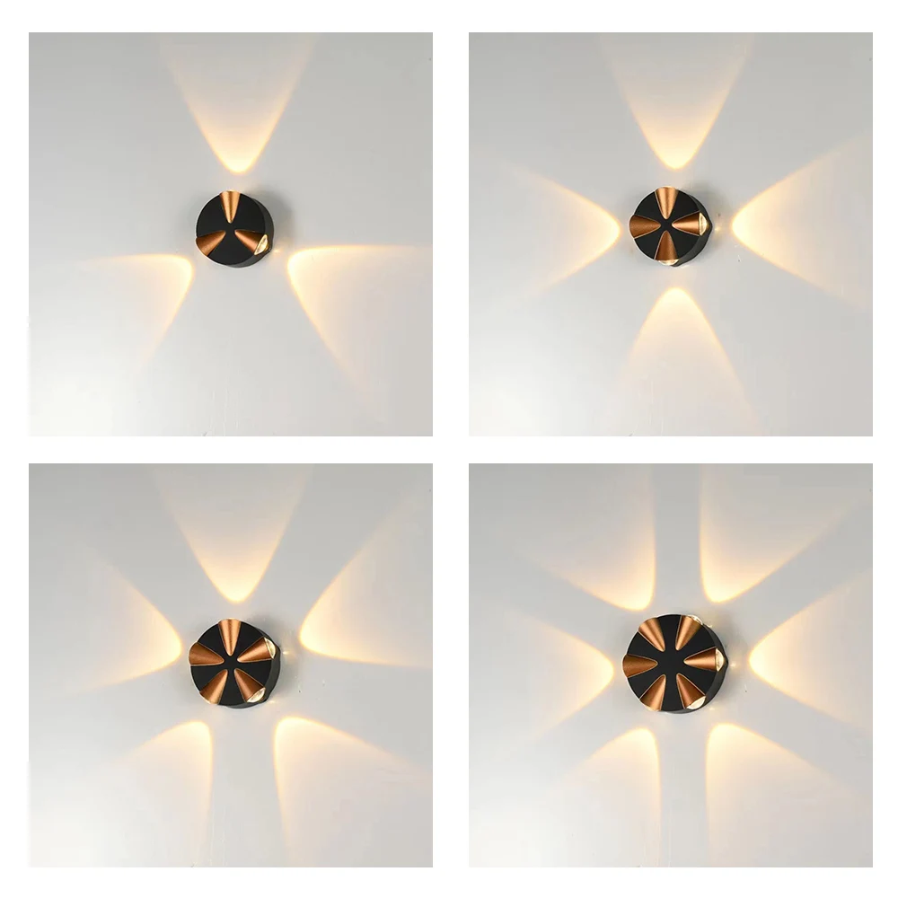 Modern LED Wall Lamps For Bedside Corridor Aisle Hotel Living Room Foyer Kitchen Porch Lights Luminaria Indoor Lighting