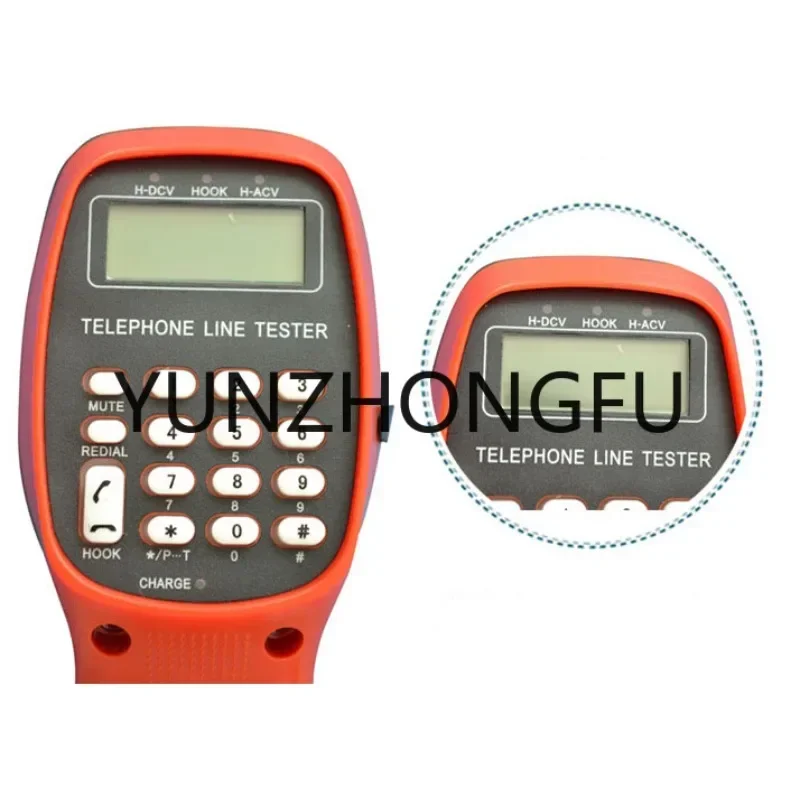 ST230F LCD-Telefonleitungstester Lineman Telefonhörer Walker Butt Cable Set AC DC Test