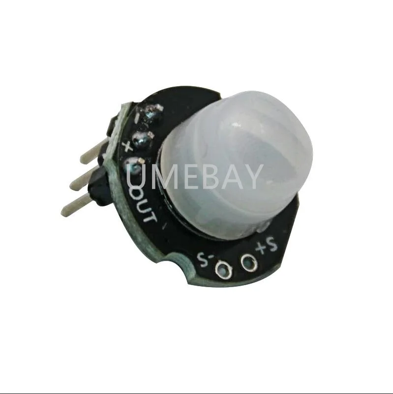 5PCS   Micro SR602 Human Body Sensing Module Pyroelectric Human Infrared Sensor Probe with High Switching Sensitivity