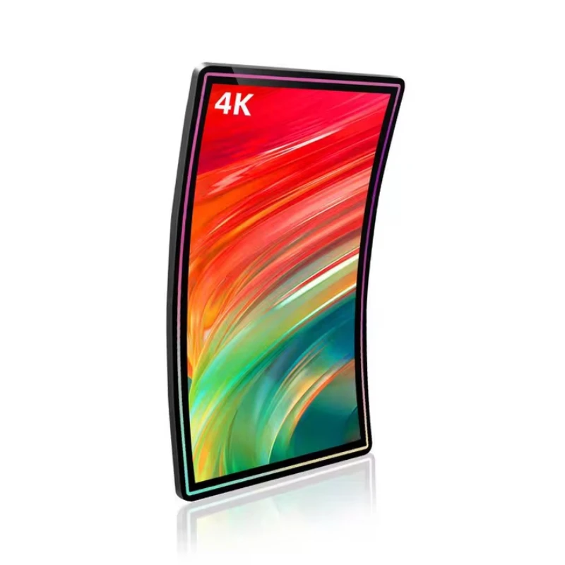 43 J Curved Capacitive Touch Display for POG/Fire Chain with Light Emitting Diode Bar