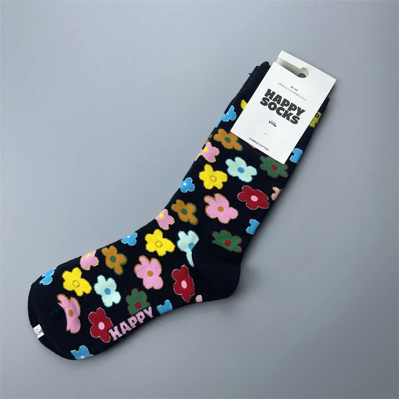 HappySocks Mini calcetines de flores para mujer Calcetines de flores de baile