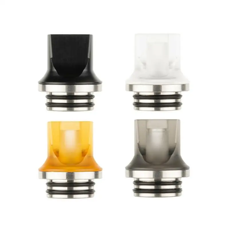 810 Flat Mouth Stainless Steel Resin Drip Tips for zeus x rta Kylin Mini V2 RTA RDA Atomizer RTA RBA Blaze RTA Dead Rabbit 3 RTA