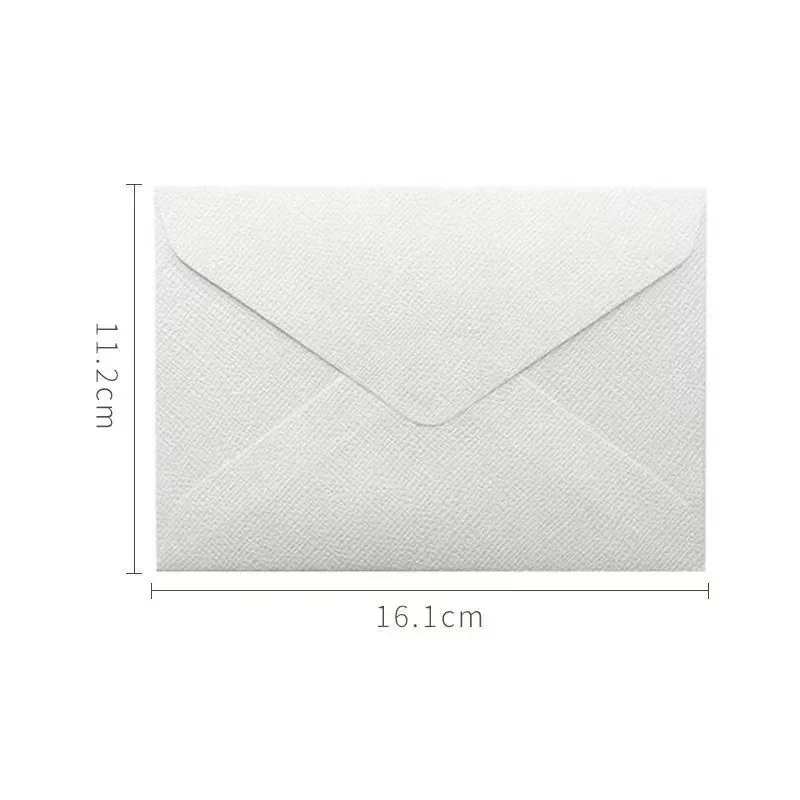 10 Stuks/Batch Linnen Envelop Letter Papier Set Met Retro Wind Afdichting Tas
