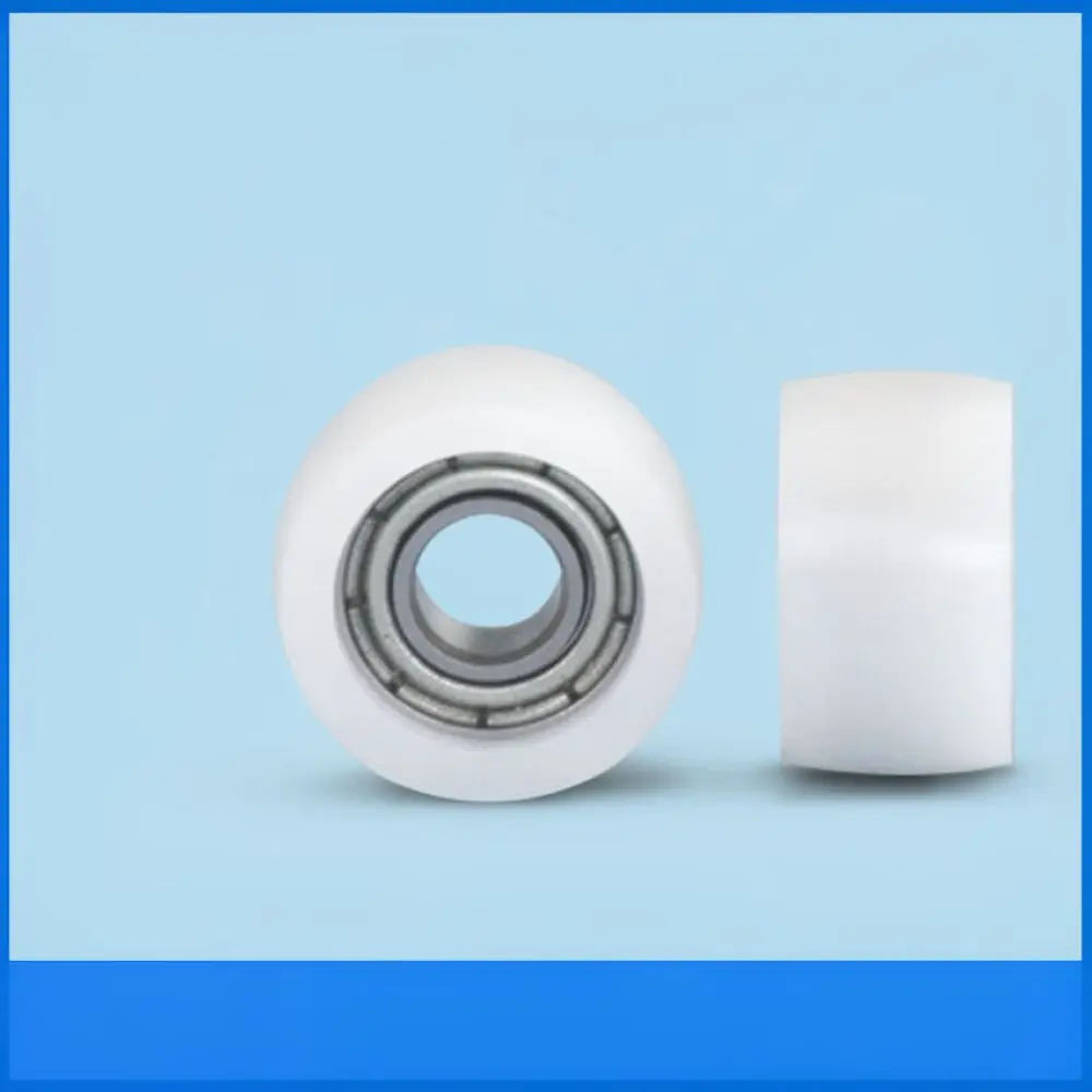 Smooth Sliding Spherical Bearing Pulley For Furniture Hardware Drawer Window Door Track Nylon Guide Wheel