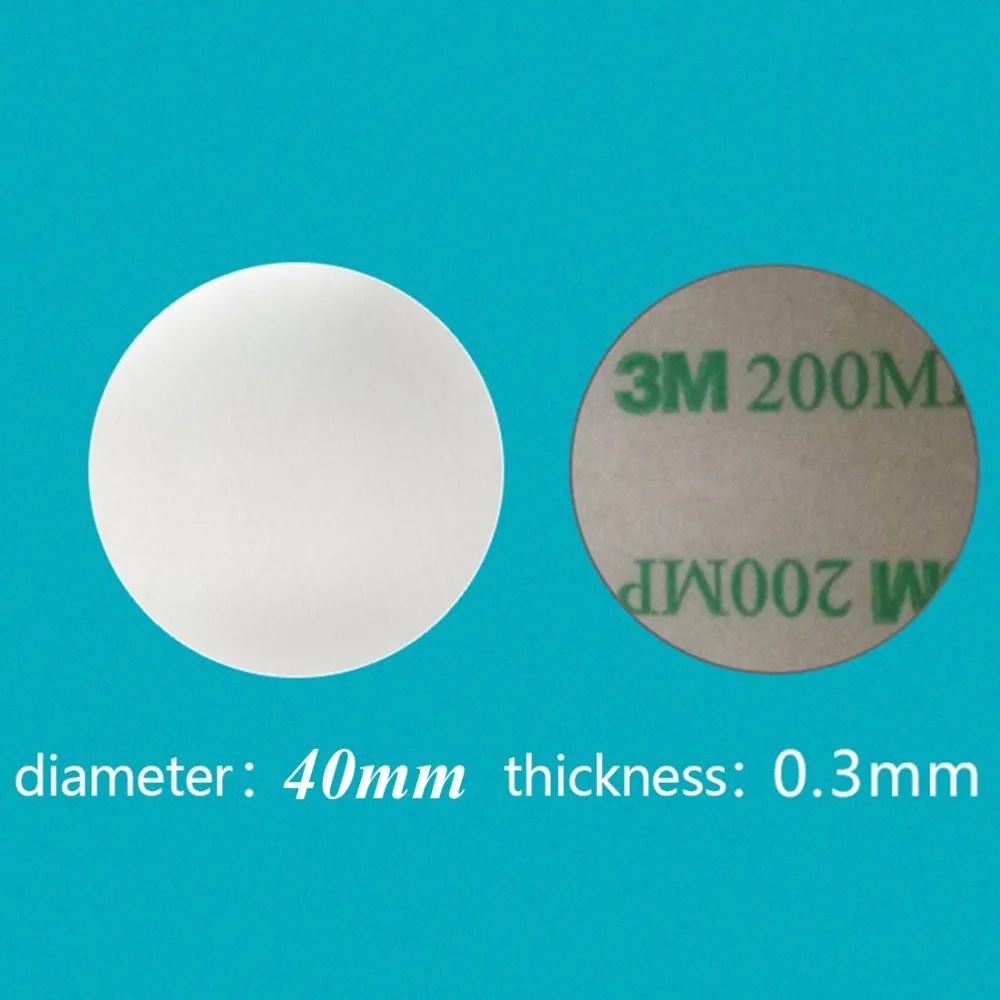 3 шт./5 шт./лот 40x0,3 мм 30x0,3 мм металлическая пластина диск железный лист для магнитного фотодержателя для магнитных автомобильных держателей д...