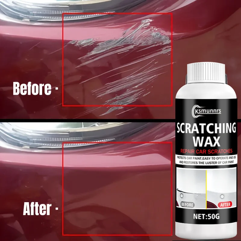 Scratch Remover Wax & Polish Kit - Motorcycle Metal Surface Repair, Restores Shine with Ceramic Coating Technology, 5-Minute Dee