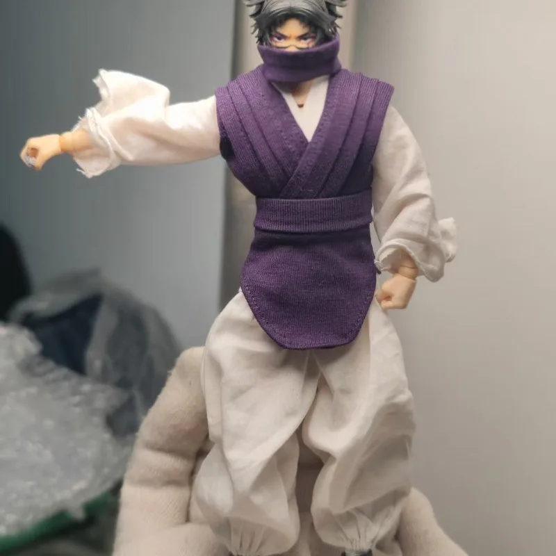 

Customize 1/12 Scale Jujutsu Kaisen Head Carving Shoes Clothes Set Model for 12" SHF VTOYS Thin Doll Body Accessories