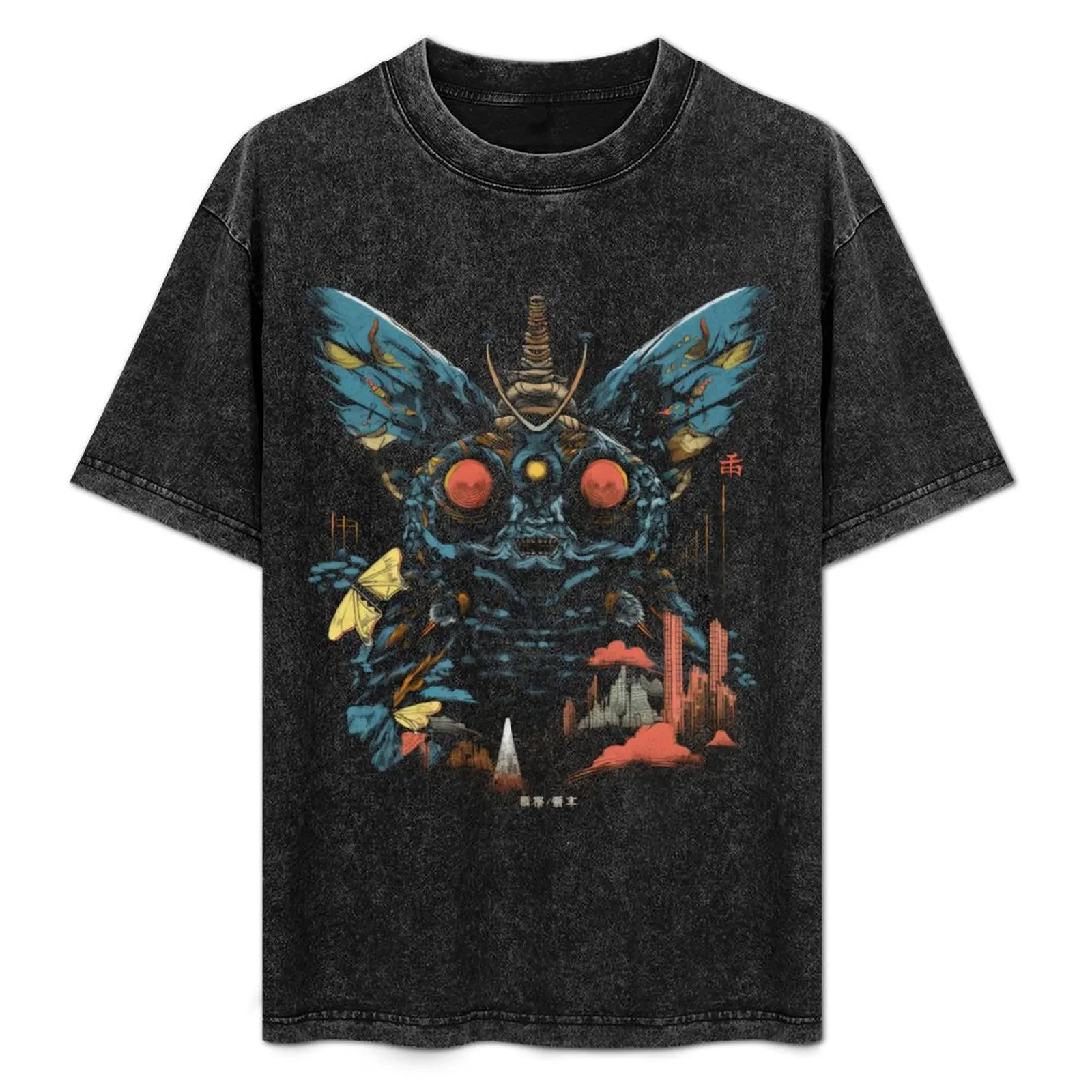 Mothra Prime T-Shirt No Iron Casual Short Sleeve Top