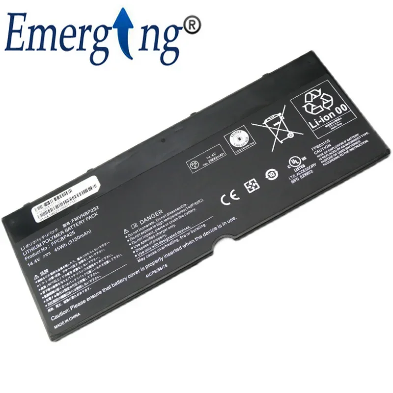 Imagem -03 - Bateria do Portátil para Fujitsu 14.4v 45wh 3150mah Fpcbp425 U745 T935 T904u Fmvnbp232 Bp425 Fpcbp425