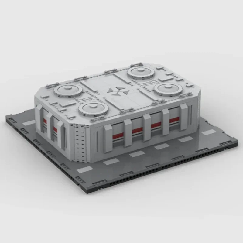 Bloques de construcción Moc modelo de películas de estrellas, barracks militares, tecnología Base, bloques modulares, regalos, juguetes de Navidad, conjuntos DIY de montaje