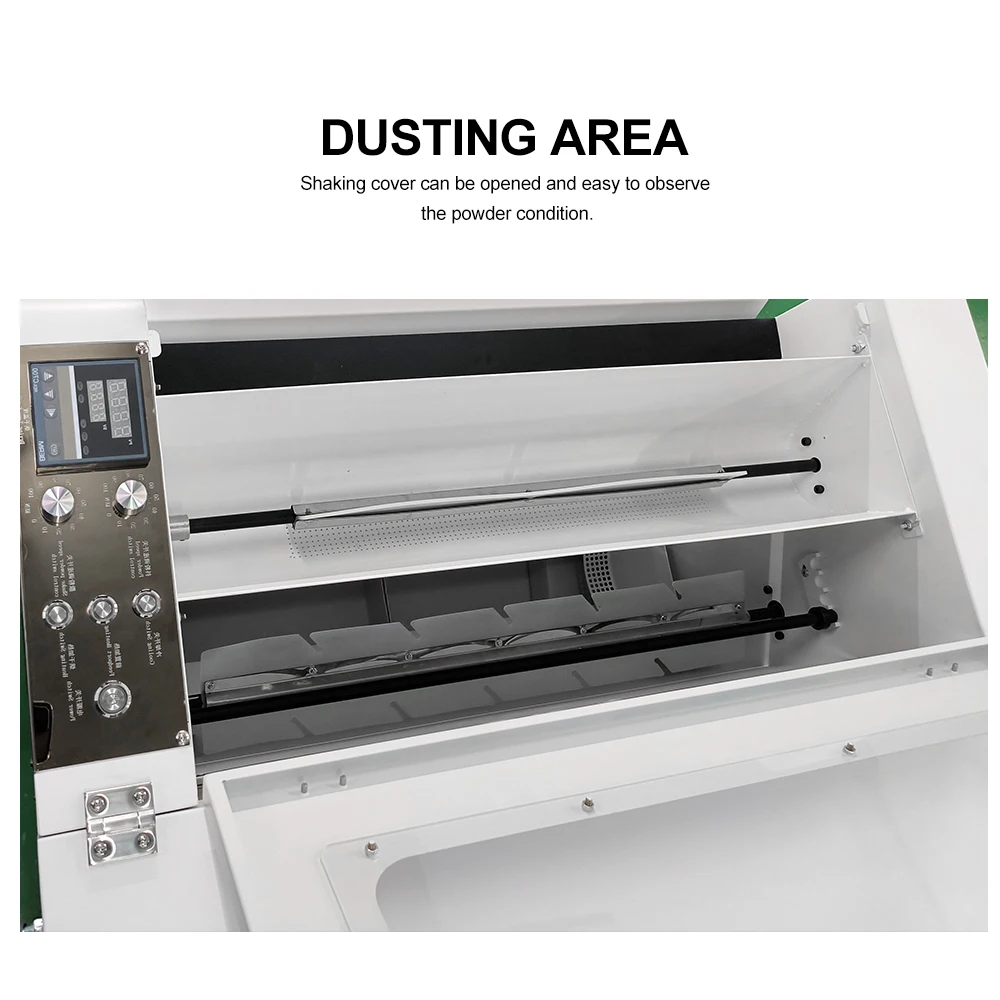 DTF T-shirt Printer Machine 60cm Hidden Purifier Textile Sublimation Printing & Powder Shaker Post-Press Equipment 2
