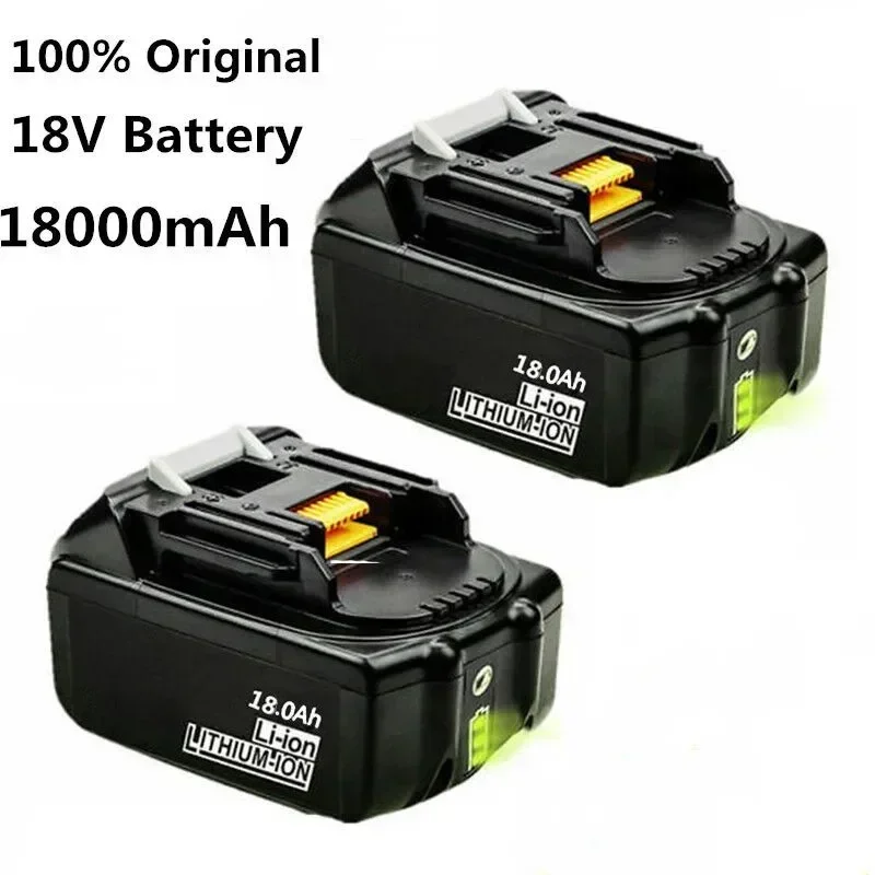 

For Makita 18V 18000mAh 18.0Ah Rechargeable Power Tools Battery with LED Li-ion Replacement LXT BL1860B BL1860 BL1850